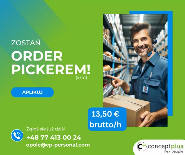 Komisjoner Order picker (k|m) Niemcy