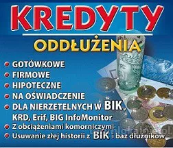 KREDYTY POŻYCZKI BEZ BIK !!!