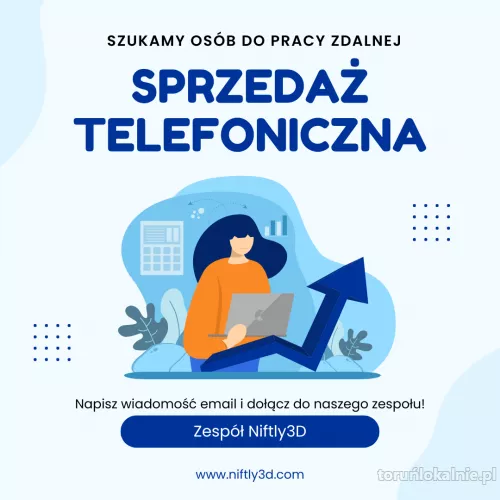 Poszukujemy osób do zespołu sprzedaży telefonicznej.