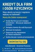 KREDYT DLA FIRM I OSÓB FIZYCZNYCH PO WPŁYWACH NA KONTO