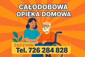 Opieka seniora Toruń z zamieszkaniem, całodobowo. Zamów opiekę
