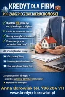 Masz nieruchomość? Zamień ją w gotówkę dla swojej firmy,teraz!