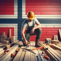 Monter podłóg m/k  (jodełka francuska i angielska) Oslo, Norwegia