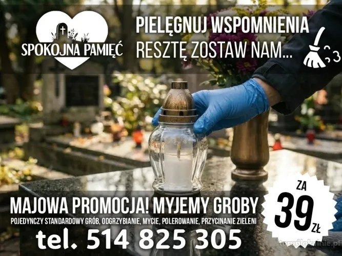 MYCIE GROBÓW - TORUŃ I OKOLICE - 39 ZŁ (MAJOWA PROMOCJA)