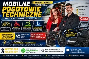 Mobilne Pogotowie Techniczne, Serwis Rowerów, E-Mobility
