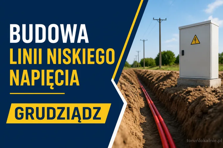 PODWYKONAWCA -BUDOWA LINII NISKIEGO NAPIĘCIA GRUDZIĄDZ